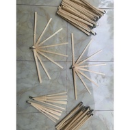Bamboo fan stem 23 Cm (150)