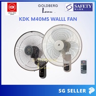 KDK M40MS Wall Fan with Wireless Remote Control | Goldberg Home