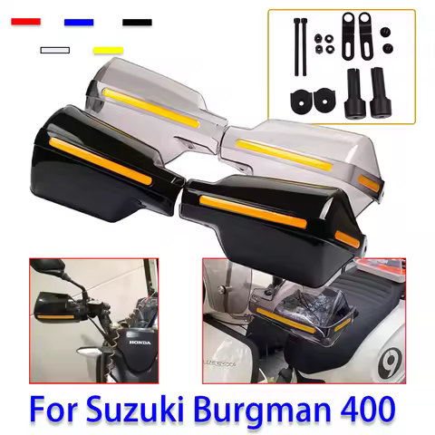 Handguard Handlebar Windproof Hand Shield Guard Protector For SUZUKI Burgman 400 AN400 AN 400 SKYWAV