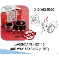 Yamaha SRL115FI EZ115 SRL115 SRL110 Cage Kit / Auto Clutch One Way Bearing - 31D-WE65E-00