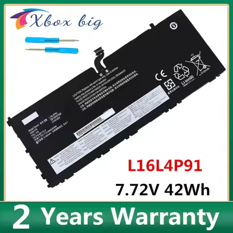 01AV454 Laptop Battery For Lenovo Thinkpad X1 Tablet GEN 3 L16L4P91 SB10K97599 01AV453 L16M4P91 SB10