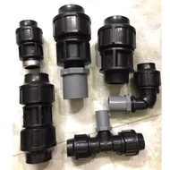 HDPE to PVC Converter Angle Connector 20, 25, 32mm, Water Pipe Connection Accessories