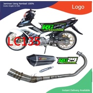 Exhaust Exhaust lc135 racing LC135 LC 135 jupiter MX Exhaust Akrapovic full system