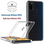 Samsung Galaxy M21 or M31 Soft Case Transparent With Bumper Cushions Phone Case
