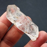 Quartz Crystals Have Water Inside 1 Point Enhydro (35g 5.9x2.2x1.9cm.)