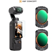 K&F Concept Magnetic Variable Filter ND2-32 + ND32-512 for DJI Osmo Pocket 3 Neutral Density Filter