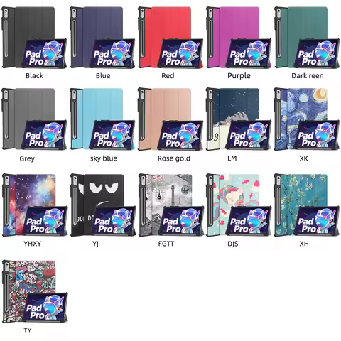 Case For Lenovo M10 3rd M10 Plus Tab P11 Pro Xiaoxin Pad Pro 2022 kids safe Tablet Cover Leather Tri