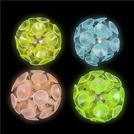 'Glow in The Dark Suction Throwing Balls, Stick to Windows & Walls, Party Favors for Boys and Girls,