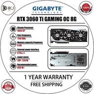 USED GIGABYTE RTX 3060 Ti GAMING OC 8G Graphics Card  8GB 4864SP GDDR6 8GB 1 Year Warranty