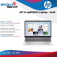 HP Laptop 14-EP0135TU Gold - 14" FHD IPS/I3-N305/Intel UHD/512GB SSD/8GB DDR4/Win11)