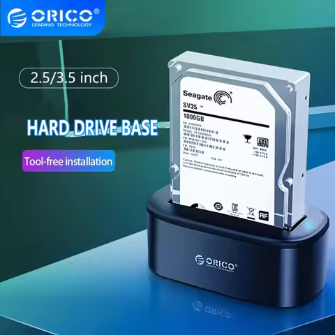 ORICO Hard Drive Docking Station USB 3.0 To SATA HDD Docking Station for 2.5/3.5 Inch SATA HDD Enclo
