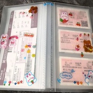 Air Ticket Laser Ticket Train Ticket Movie Ticket Storage Collection Book Mixed 10cm Album Polaroid 