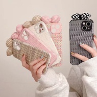 For VIVO S17 V29 5G S16E V27E X100 Pro Y77E Y77 5G Fashionable DIY mobile phone case woven protective cover