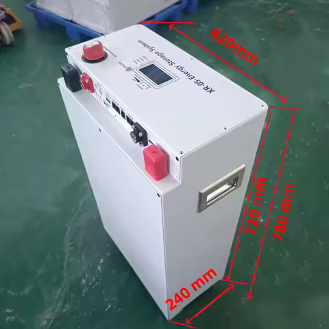XR05-48V280AH Power Box LiFePO4 Battery Case Solar Home Energy Storage 16S 51.2v DIY Kit For JBD BMS