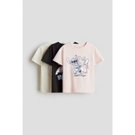 H&M(H&M) Girls 3-pack printed jersey tops 0937175_16