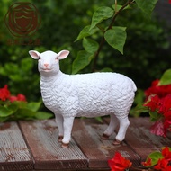 Sheep Decoration Garden Decoration Housewarming Gift Children's Day Birthday Gift Resin Crafts