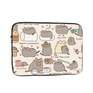 Pusheen Laptop Bag 10-17 Inch Shockproof Laptop Pouch Portable Laptop Protective Sleeve