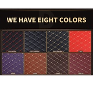 Flash mat leather car floor mat For MINI Cooper R50 R52 R53 R56 R57 R58 F55 F56 F57 Countryman R60 F