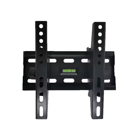 25KG Adjustable TV Wall Mount Bracket Flat Panel TV Frame Support 15 Degrees Tilt with Level for 15-
