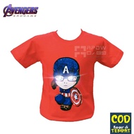 Superhiro Led Kids T-shirt SUPERHERO LED/ Boys' Led Clothes Avengers Kids' T-shirt/