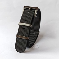 Nato Strap Ribbed Nylon Pvd Space Grey Mp-12 Watch Strap