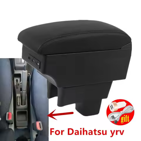 For Daihatsu yrv armrest box For Daihatsu yrv Car Armrest box Storage Box Internal Retrofit USB Char