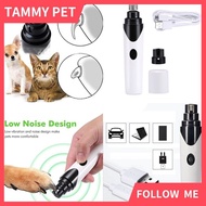 USB Charging Cat Dog Nail Clipper Grinders Pets Nail Cutter Quiet Electric Dogs Cats Paws Rechargeab
