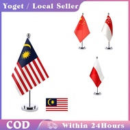 Table Flag/Desk Flag/Office Meeting Rooms Decoration Flag/Car Ornament/Malaysia China Indonesia Sing
