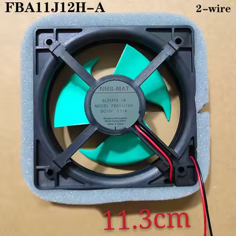 refrigerator waterpoof cooling fan For NMB FBA11J12H 2-wire 12V 0.21A BL24A79-A