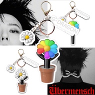 BIGBANG G-DRAGON Light Stick Keychain Acrylic BIGBANG GD Lightstick Ring Star Periphery