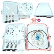 odp 8 core lengkap passive splitter / odp 8 core / fat 8 core / ftth box 8 core