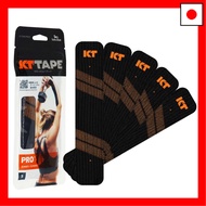 KT TAPE Kinesiology Taping Tape KT TAPE PRO Pouch Type 5 Pieces Jet Black KTP780