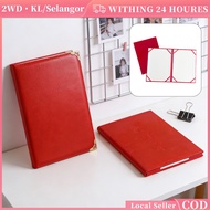 Agreement Folder PU Leather Paper Cover Hosted Speech Poetry Reading File Paper Page Folder A3 A4