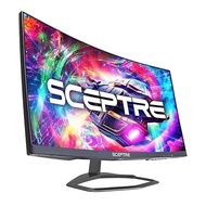 Sceptre Curved 24.5inch GM,240Hz 1080p R1500 1ms DisplayPort x2 HDMI x2 Machine Black 2023 (C255B-FW