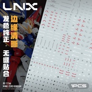RG Gundam Wing Zero Water Decal By LNX