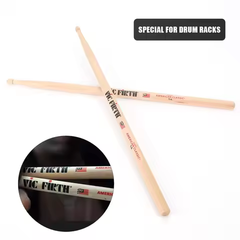 2Pcs Drum Sticks 5A/7A American Hickory Drumsticks Consistent Weight and Pitch Classic Drum Sticks f