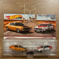 Hotwheels HW Hot Wheels Premium Car Culture Twin Pack '73 Holden Monaro GTS + '77 Holden Torana A9X