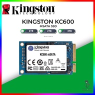 Kingston MSATA SSD (512GB/1TB/2T) KC600 3D TLC NAND Internal Solid State Drive
