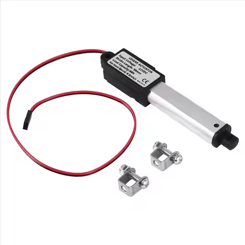 KSOL Micro-Linear Actuator, 2 Inch Stroke, 90N/20.3Lb, Speed 9.5mm/S Electric Waterproof Actuator Mo