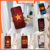 Samsung S23 / S23 Plus / S23 Ultra / FE case red flag with yellow star, April 30 national day Septem