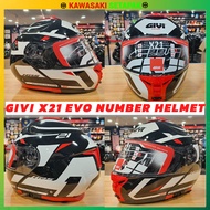GIVI X21 Evo Full-Face Motorcycle Helmet - High-Quality Protective Riding Gear