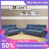 NUCCA N5010 Trend 2+3 Sofa Set [Can Choose Colour] [Can Choose Water Resistance Fabric or Casa Leather]