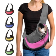 (Lemi Pet House)  Pet Dog Cat Sling Breathable Bag Kitten Outdoor Handbag Tote
