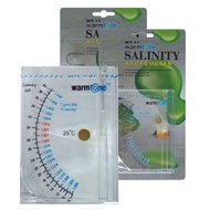 Warmtone Salinity Hydrometer WT-11 Salt Water Measuring Seawater Salt Levels Aquarium Marine