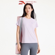 ANTA Women's Training Pickleball Badminton Tennis Running T-shirt Super Thin, Light and Cool 9625B71