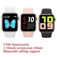 MERAH Smart Watch T500 Sport Waterproof Bluetooth Watch Fitness Tracker Wristband Heart Rate - Pink