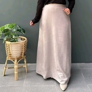 A-line Suede Corduroy Umbrella Maxi Skirt Length 97-98cm Fit L-XL Lezahrasignature Long Skirt Premiu
