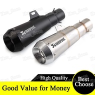 51mm Akrapovic Motorcycle Exhaust Muffler Universal Ekzos Muffler Pipe