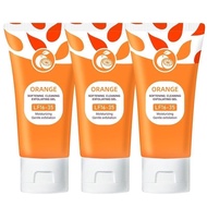 Orange Scented Exfoliator Clear Gel LF16-35 - Gentle Exfoliation for Face & Body, Deep Cleansing, No
