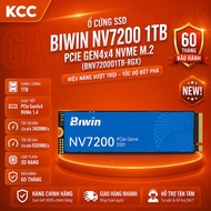 SSD Biwin NV7200 1TB PCIe Gen4x4 NVMe M.2 – Extremely high speed, gaming & heavy work